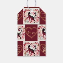 マルーンキャット – ラッピング紙