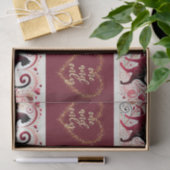 マルーンキャット – ラッピング紙 薄葉紙 (ギフト)