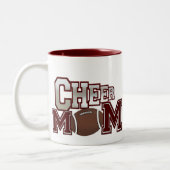 マルーンフットボール応援ママムマグ ツートーンマグカップ (左)