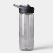 マルーンブルーバスケットボールチームは男の子の女の子をカラー ウォーターボトル (右面)