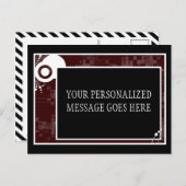 マルーンブロック計画 ポストカード (正面/裏面)