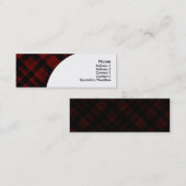 マルーンプライド スキニー名刺 (正面/裏面)