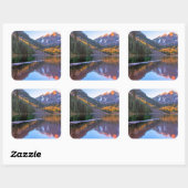 マルーンベルズアルペングロー スクエアシール (シート)