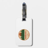 マルーンベルズウィルダネス ラゲッジタグ (裏面縦)