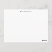 マルーンベルズサマーメドウ ポストカード (裏面)