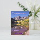 マルーンベルヴィンテージスタイル ポストカード (スタンド正面)