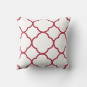 マルーンモロッコデザイン クッション (裏面)