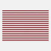 マルーンレッドカスタムハッピーバースデーウィズラブ ラッピングペーパーシート (正面3)