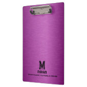 マルーンレッドメタリックカスタムテクスチャ文字 クリップボード (左)