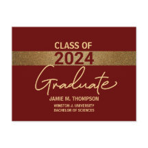 マルーンレッド金ゴールドクラス2024大学卒業