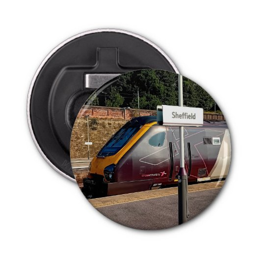 マルーン列車 栓抜き (正面)