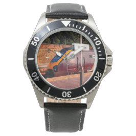 マルーン列車 腕時計