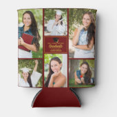 マルーン大学院フォトコラージュ卒業式パーティー 缶クーラー (正面)