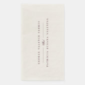 マルーン梅フォーマル書優雅な結婚式 (正面)