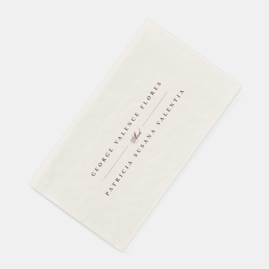 マルーン梅フォーマル書優雅な結婚式 (コーナー)