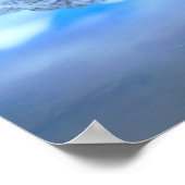 マルーン湖に反射するマルーンの鐘 ポスター (角)