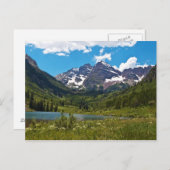 マルーン湖 ポストカード (正面/裏面)