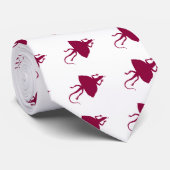 マルーン爬虫類型 ネクタイ (ロール)