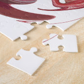 マルーン王:アフリカ素朴のラディアンステクスチャード ジグソーパズル (側面)