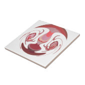 マルーン王:アフリカ素朴のラディアンステクスチャード タイル (側面)