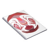 マルーン王:アフリカ素朴のラディアンステクスチャード ノートブック (右側)