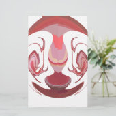 マルーン王:アフリカ素朴のラディアンステクスチャード 便箋 (スタンド正面)