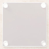 マルーン砂 ガラスコースター (裏面)