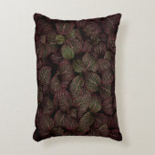 マルーン花弁花 アクセントクッション (正面(垂直))