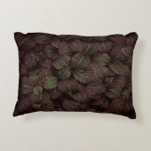 マルーン花弁花 アクセントクッション (裏面)