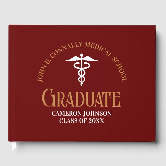マルーン金ゴールド医学校卒業党 ゲストブック (正面)