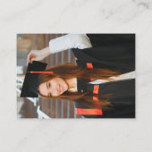 マルーン金ゴールド大学院写真大学基金 エンクロージャーカード (裏面)