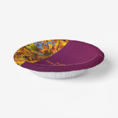 マルーン離れの感謝祭の友情 ペーパーボウル (傾斜あり)