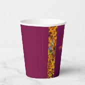 マルーン離れの感謝祭の友情 紙コップ (右)