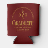 マルーン骨障害医学校卒業パーティー 缶クーラー (正面)