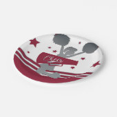 マルーン&シルバースターズ応援応援リーディングパーティー ペーパープレート (アングル)