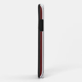 マルーン&ホワイトフットボールチアリーダーiPhone 5ケース Case-Mate iPhoneケース (裏面/右)