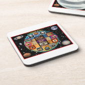 マル顔 コースター (左側)