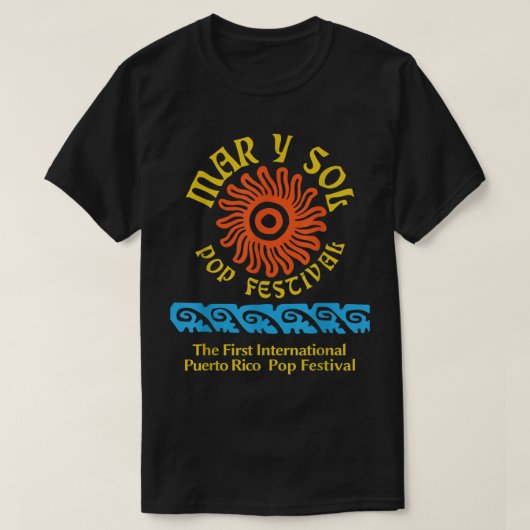 マルyソルポップ・アートのフェスティバル tシャツ (デザイン正面)