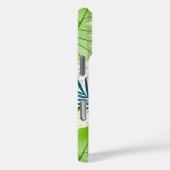 マレアモンステラ熱帯ハワイアンウォーターカラーグリーン Case-Mate iPhoneケース (裏面 / 右)