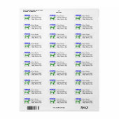 マレイグレーNMGR住所 シール (フルシート)