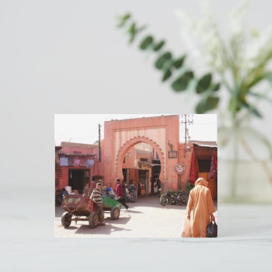 マレイケシュメディナドア ポストカード (スタンド正面)