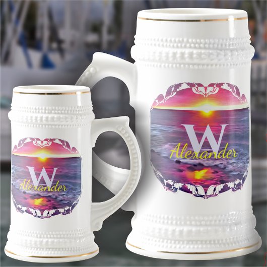 マレコンサンセット0911 ビールジョッキ