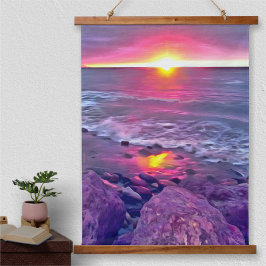 マレコンサンセット0911 吊り下げ型タペストリー