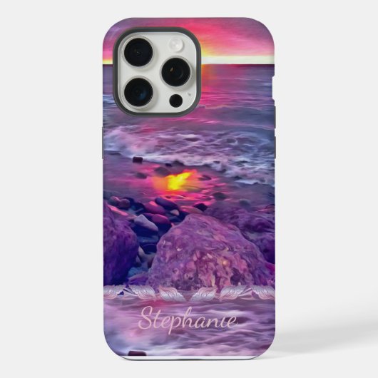 マレコンサンセット0911 iPhoneケース (裏面)