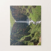 マレッツンヤーヌ滝レショト。 ジグソーパズル (縦)