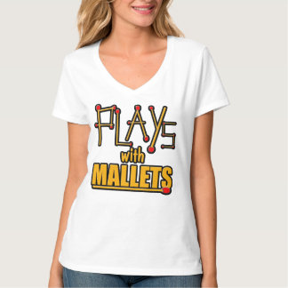 マレットで演奏 Tシャツ