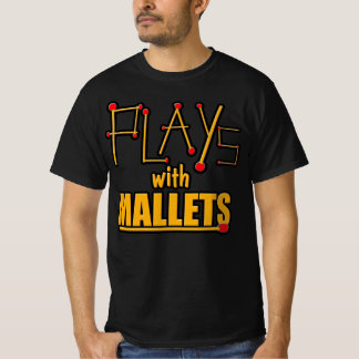 マレットで演奏 Tシャツ