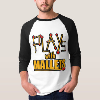 マレットで演奏 Tシャツ