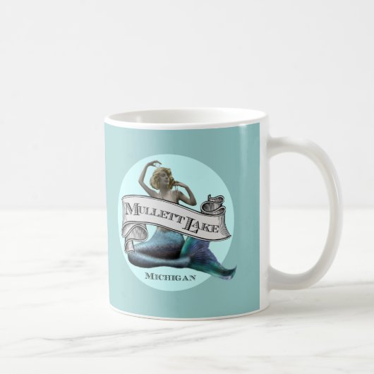 マレット湖マーメイド コーヒーマグカップ (右)