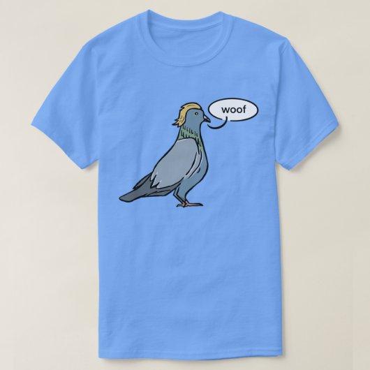 マレット・ピジョン Tシャツ (デザイン正面)